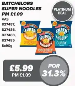 Bestway Batchelors super noodles offer