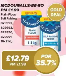 Bestway Mcdougalls/Be-ro Plain Flour/ Self Raising offer