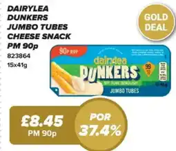 Bestway Dairylea dunkers jumbo tubes cheese snack offer