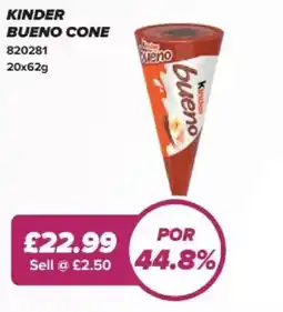 Bestway Kinder bueno cone offer