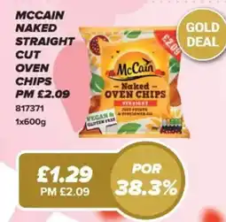 Bestway Mccain naked straight cut oven chips offer