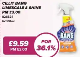 Bestway Cillit bang limescale & shine offer