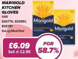 Bestway Marigold kitchen gloves offer