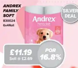 Bestway Andrex family soft offer