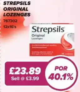 Bestway Strepsils original lozenges offer