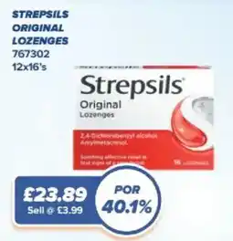 Bestway Strepsils original lozenges offer