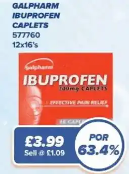 Bestway Galpharm ibuprofen caplets offer