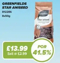 Bestway Greenfields star aniseed offer
