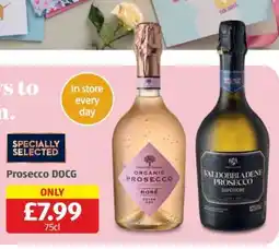 Aldi Prosecco DOCG offer