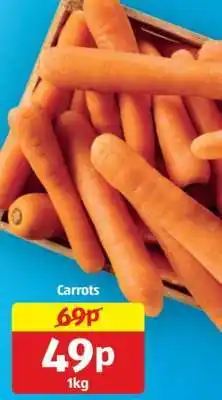 Aldi Carrots offer
