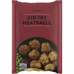 Iceland Iceland 12 Pork & Beef Meatballs 180g offer