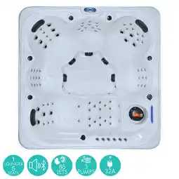 Costco Blue Whale Spa Fisher Cove 85-Jet 6 Person Hot Tub - Delivered and Installed offer