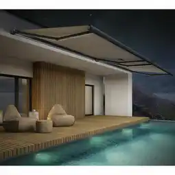 Costco Olympus LED Awnings Hera Outdoor Patio Awning up to 2m Projection, Delivery Only offer