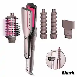 Costco Shark FlexFusion Straight 4-in-1 Air Styler & Dryer & Ceramic Straightener, HD641SUK offer