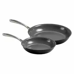 Costco Tramontina Ceramic Hard Anodised Fry Pan Set, 2 Piece offer