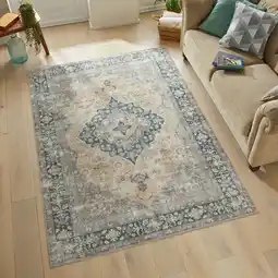 Costco Concept Looms Liberty Gold Washable Rug, in 3 Sizes offer