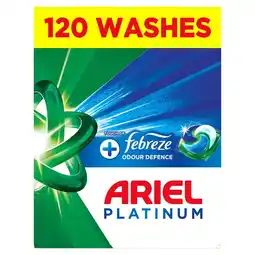 Costco Ariel Platinum + Febreze Pods, 120 Wash offer