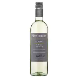 Costco McGuigan Classic Pinot Grigio, 75cl offer
