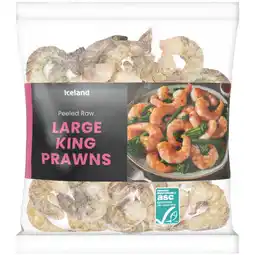 Iceland Iceland Large King Prawns 240g offer
