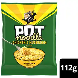 Iceland Pot Noodle Chicken & Mushroom Instant Noodles Block 112 g offer