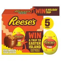 Iceland Reese's Peanut Butter Creme Egg 34g x 5 pack (170g) offer