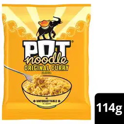 Iceland Pot Noodle Original Curry Instant Noodles Block 114 g offer