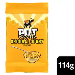 Iceland Pot Noodle Original Curry Instant Noodles Block 114 g offer