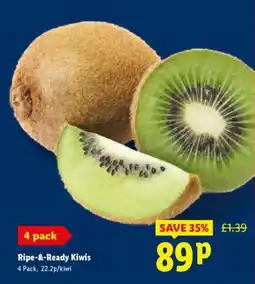 Lidl Ripe-&-Ready Kiwis offer