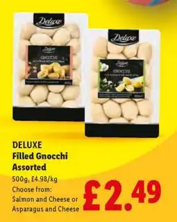 Lidl DELUXE Filled Gnocchi Assorted offer