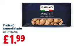 Lidl ITALIAMO Amaretti Biscuits offer