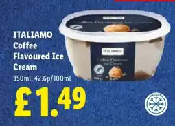Lidl ITALIAMO Coffee Flavoured Ice Cream offer