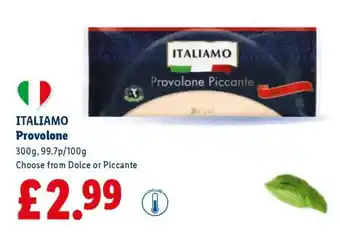 Lidl ITALIAMO Provolone offer