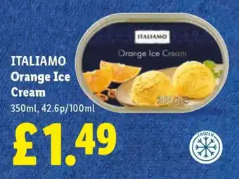 ITALIAMO Orange Ice Cream