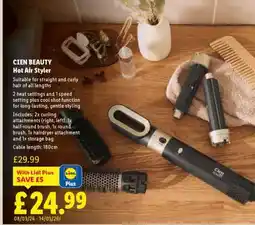 Lidl CIEN BEAUTY Hot Air Styler offer