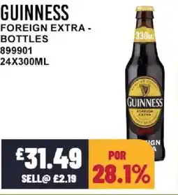 Bestway GUINNESS Foreign extra - bottles offer