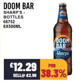 Bestway DOOM BAR Sharp's - bottles offer