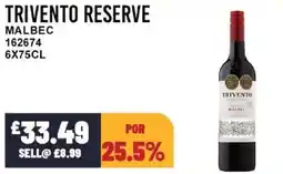 Bestway TRIVENTO RESERVE Malbec offer