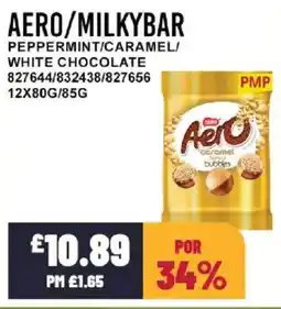Bestway AERO/MILKYBAR Peppermint/caramel/ white chocolate offer