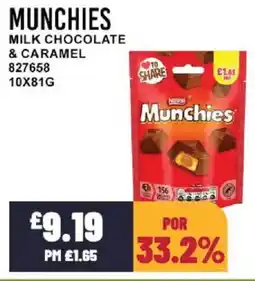 Bestway MUNCHIES Milk chocolate & caramel offer
