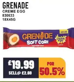 Bestway GRENADE Creme egg offer