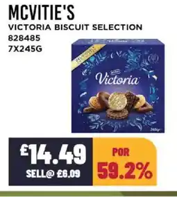 Bestway MCVITIE'S Victoria biscuit selection offer