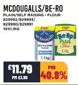 Bestway MCDOUGALLS/BE-RO Plain/self raising - flour offer