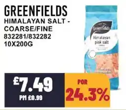 Bestway GREENFIELDS Himalayan salt - coarse/fine offer