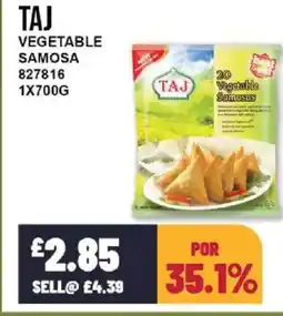 Bestway TAJ Vegetable samosa offer