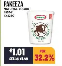 Bestway PAKEEZA Natural yogurt offer