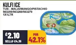 Bestway KULFI ICE Tub - malai/mango/pistachio offer