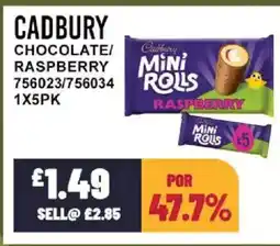 Bestway CADBURY Chocolate/ raspberry offer