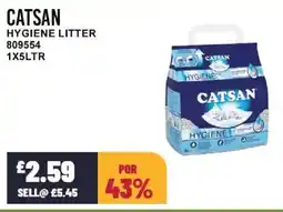 Bestway CATSAN Hygiene litter offer