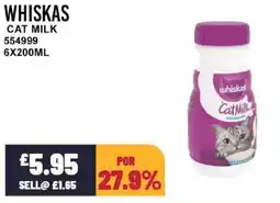 Bestway WHISKAS Cat milk offer