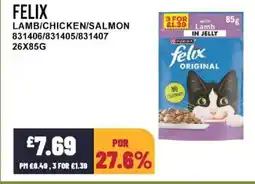 Bestway FELIX Lamb/chicken/salmon offer